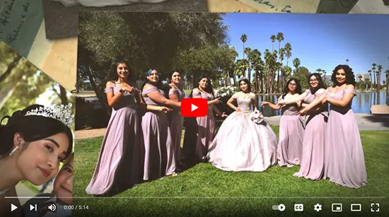 Ejemplo de Slideshow para quinceanera