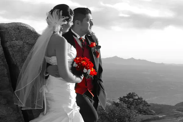 fotógrafos profesionales en Arizona sesión de fotos para novios